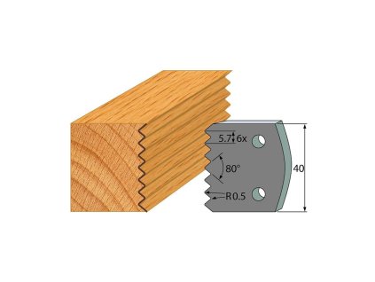 65982 igm profil 077 par omezovacu 40x4mm sp