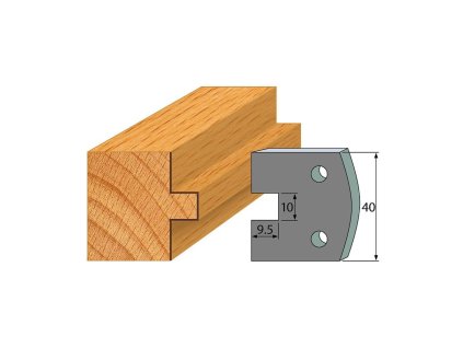 66072 igm profil 092 par omezovacu 40x4mm sp