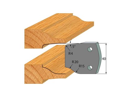 66120 igm profil 100 par omezovacu 40x4mm sp