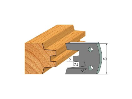 66198 igm profil 113 par omezovacu 40x4mm sp