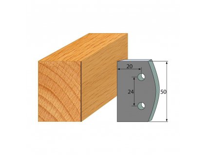 IGM profil 500 - pár omezovačů 50x4mm SP