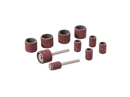68979 sada brusnych pasu s valecky 10ks d6 3 12 5mm 2ks stopka s 3 2mm