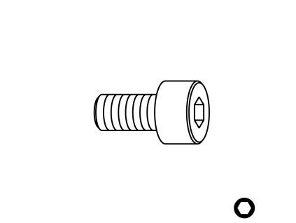 69294 sroub tcei m3x12x15 d5 4 igm