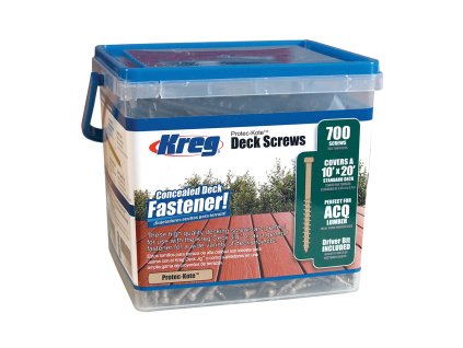 70176 kreg protec kote vruty pro terasy sada 700 ks 51 mm