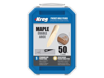 70194 kreg standard zaslepky pro skryte spoje javor 50 ks