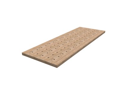 70590 kreg drevena deska pracovniho stolu s otvory 610 mm x 1727 mm