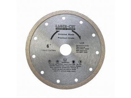 75195 l00103 diamantovy kotouc celoobvodovy 150 x 22 23 x 7mm lcr