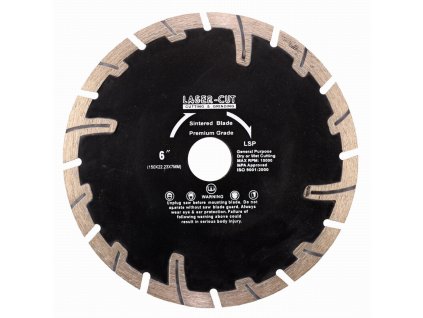 75231 l00123 diamantovy kotouc segmentovy 150 x 22 23 x 7mm lsp