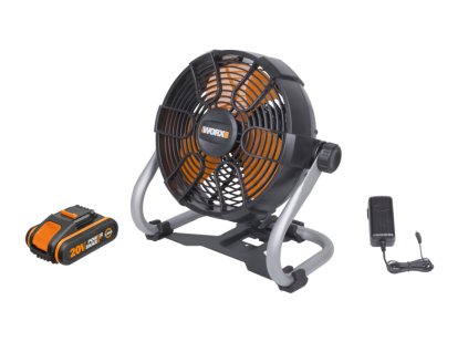 79098 wx095 aku ventilator 20v 242mm 1x2 0ah powershare