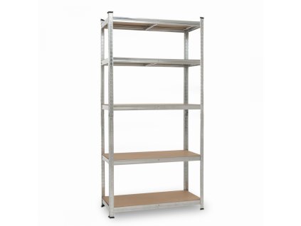 83109 krt674001 kovovy regal 180 x 90 x 40cm 5 polic 875kg