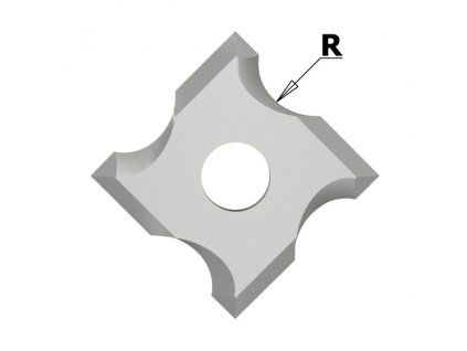 IGM N034 Žiletka tvrdokovová radiusová - R1,5 mm MDF+