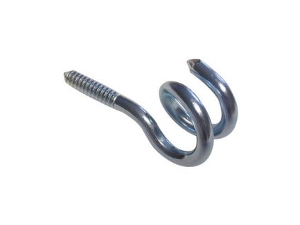 87123 hak houpackovy do dreva 90mm zn 10ks
