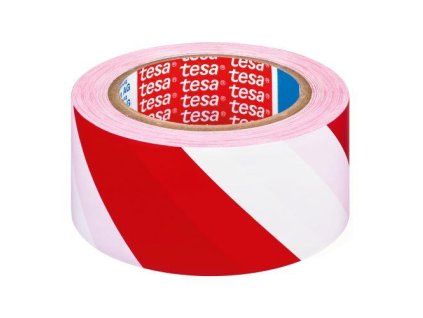 89919 paska vystrazna 50mmx33m crv bi samolepici tesa