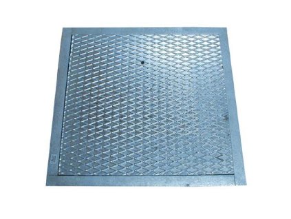 90228 plech zakrytovy 500x500mm zn