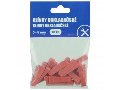 Klínky obkladačské 0-8mm (30ks)