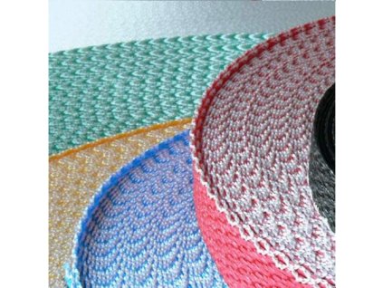 98319 popruh ppv 20x1 2mm barevny 50m