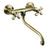 24150 drezova nastenna baterie 150 mm bronz