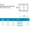 27258 1 natrubek chromovany 3 8