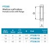 27303 1 matice s prirubou 3 4