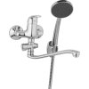 31155 nastenna umyvadlova a sprchova baterie slim roztec 100 mm otocny prepinac s prislusenstvim s raminko 300 mm