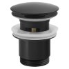 36369 umyvadlova vypust 5 4 click clack velka zatka tl 30 45mm cerna mat