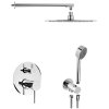 36690 rhapsody podomitkovy sprchovy set s pakovou baterii 2 vystupy vyusteni chrom