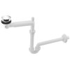 36711 urbino umyvadlovy sifon setrici misto s click clack vypusti zatka chrom 5 4 odpad 32mm bila