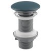 36741 umyvadlova vypust 5 4 click clack keramicka zatka tl 20 70mm zelena petrol