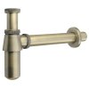 37443 retro umyvadlovy sifon 5 4 odpad 32mm tmavy bronz