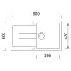 38190 1 sinks amanda 860 titanium