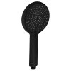 39021 rucni masazni sprcha 4 rezimy sprchovani prumer 120mm abs cerna mat