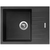 kuchynsky drez sinks perfecto 650 pureblack 26