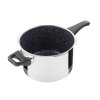41395 9 tlakovy hrnec biomax s bio ventilem prumer 22cm objem 6 l keramicky povrch cerny granit