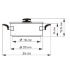 42939 1 rendlik comfort green s poklici prumer 22 cm objem 3 0l