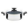 43020 2 rendlik cerammax pro comfort s poklici prumer 22cm objem 3 0l keramicky povrch sedy granit