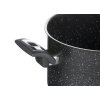 43062 3 hrnec black granitec s poklici prumer 22cm objem 4 5l