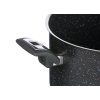 43068 3 hrnec black granitec s poklici prumer 26cm objem 6 5l