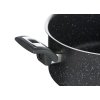 43080 3 rendlik black granitec s poklici prumer 26cm objem 4 5l