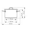 43254 1 hrnec precise s poklici prumer 22cm objem 4 5l