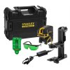 STANLEY FMHT77598-1 FATMAX 5bodový laser s projekcí kříže - zelený paprsek