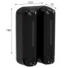 SHOWER MEDIUM dvojitý dávkovač tekutého mýdla, 2x250ml, černá