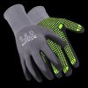 Stalco S093276322 Rukavice nylonové "NITRILE FLEX PVC DOTS