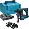 Makita DHR202RTJ Aku kombinované kladivo Li-ion 18V/5,0Ah