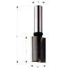 54507 1 cmt c174 drazkovaci freza se zavrtavacim zubem d13x20 l60 s 8 hw