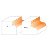 57006 2 cmt c959 profilova freza s loziskem r4 d28 7x13 s 12 hw