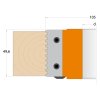 57609 1 cmt freza na spoje sparovky man d105x50 d40 z2 alu