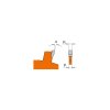 58575 2 cmt orange industrial drazkovaci kotouc d150x6 d35 z12 hw
