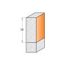 63243 2 igm f052 orezavaci ziletkova freza s loziskem na corian d19 05x30 l83 s 12 7