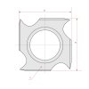 65049 1 igm n021 ziletka tvrdokovova 18x18x3 70 drevo