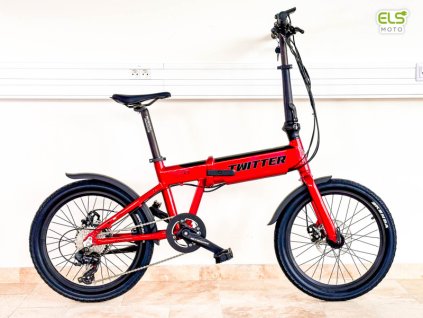 Folding electric bike Twitter F20, motor 350W, 50Nm, li-ion battery 468 Wh, weight 18.9 kg 139 54